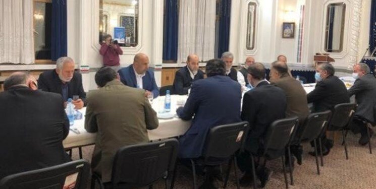 دیدار هیات‌های فلسطینی با سفیر ایران در روسیه