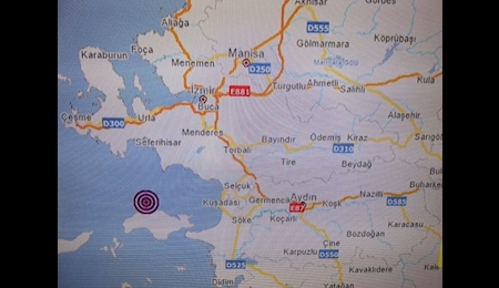 زلزله نسبتا شدید در غرب ترکیه