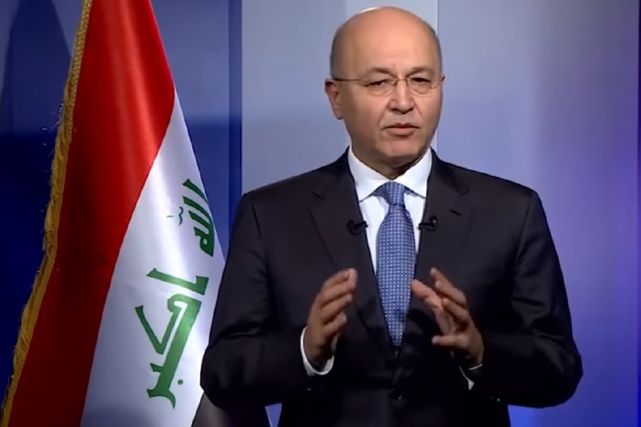 تاکید برهم صالح بر ایستادگی مقابل تلاش‌ها برای بی ثباتی عراق