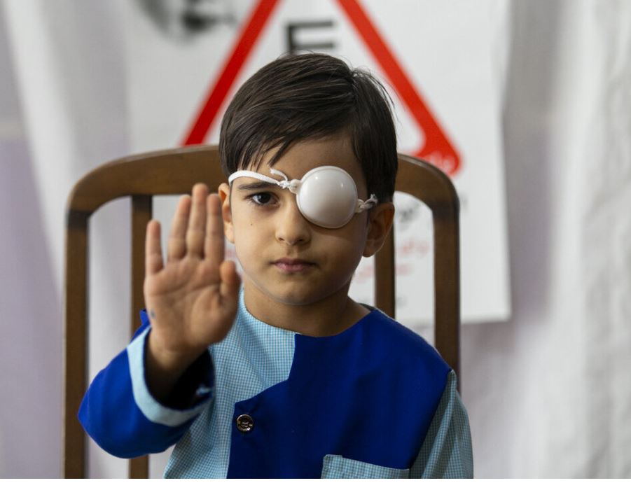 ۱۵ درصد کودکان دچار اختلالات بینایی هستند