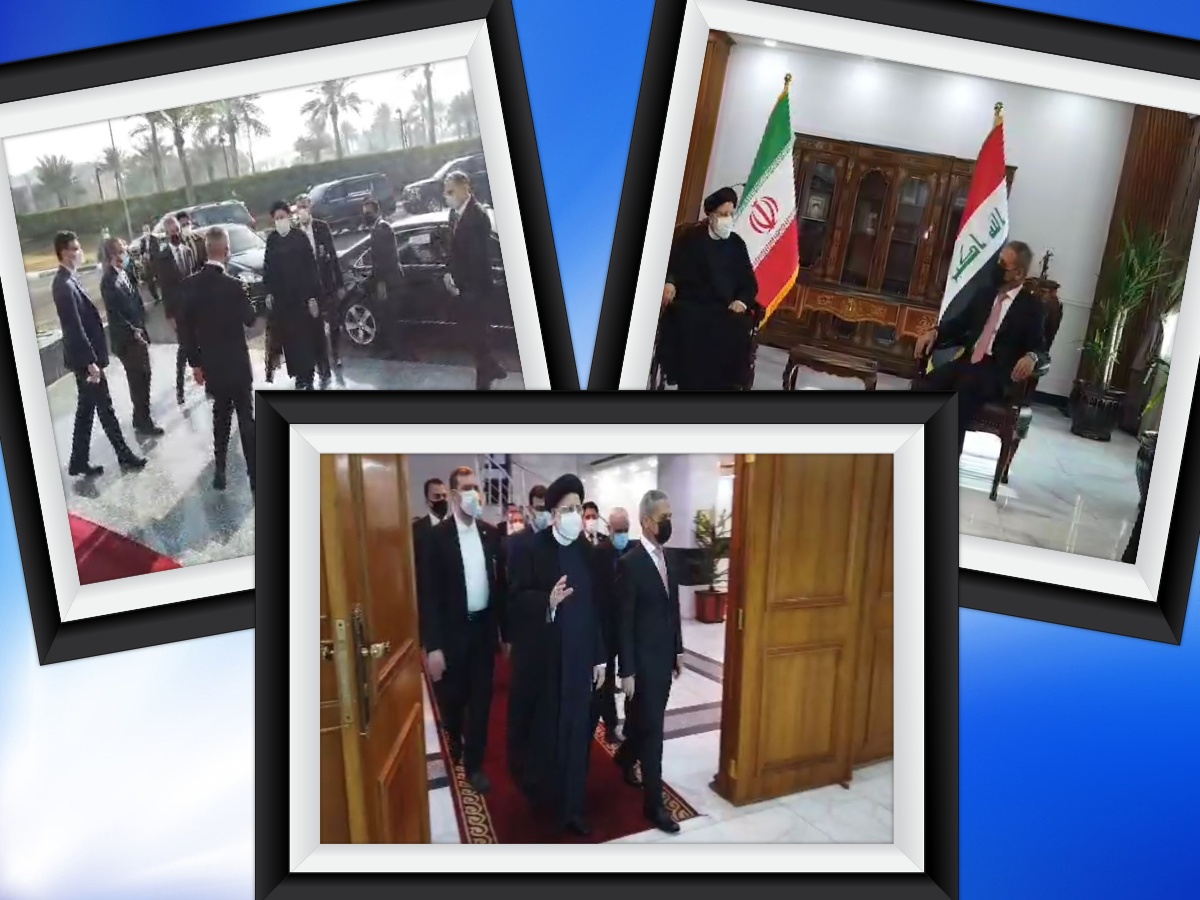 دیدار روسای قوه قضائیه ایران و عراق دربغداد