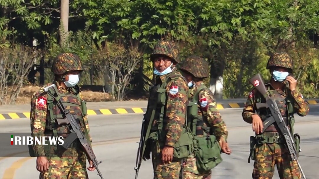 حمله نیرو‌های پلیس میانمار به مقر حزب سوچی در یانگون