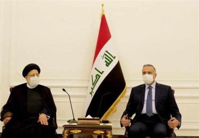 دیدار رئیس قوه قضائیه ایران با نخست وزیر عراق
