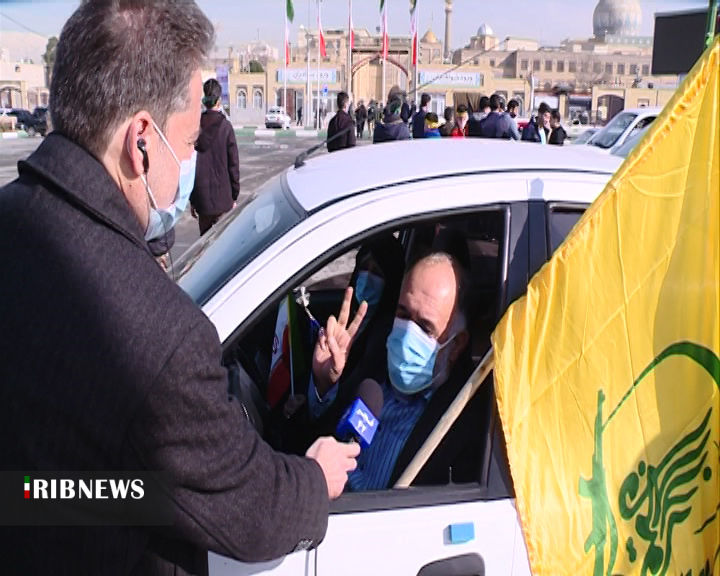 ایران قوی؛ حضور ری شهری‌ها در جشن ۲۲ بهمن ۹۹