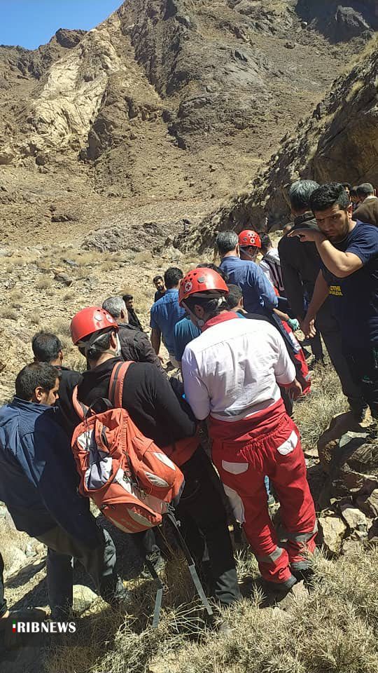 سقوط مرگبار کوهنورد رفسنجانی