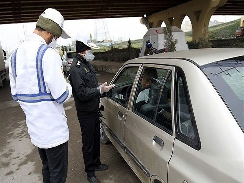 جریمه ۵۷۷ دستگاه خودروی غیربومی در مبادی ورودی مشهد