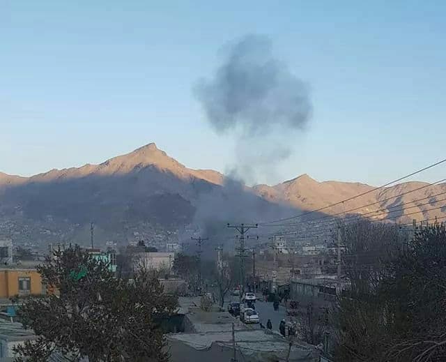 انفجار خودروی دولتی در کابل