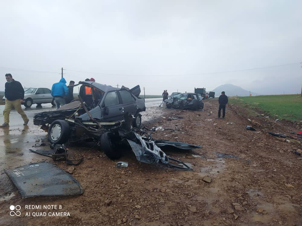 یک کشته بر اثر سانحه رانندگی در محور روانسر به کرمانشاه