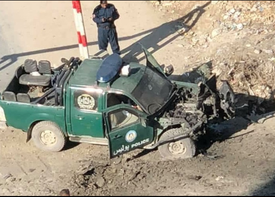 انفجار خودروی نظامی در کابل