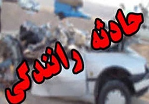 ۲ کشته و ۳ مصدوم در حادثه رانندگی در قزوین