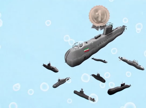 نخستین زیردریایی ساخت ایران