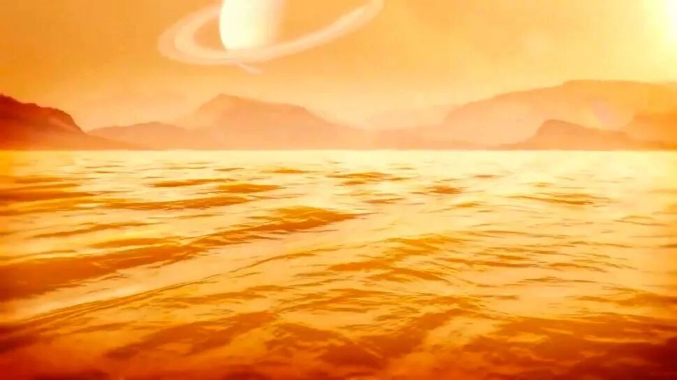 عمق دریاچه قمر تایتان چقدر است؟