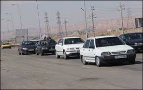 افزایش تردد خودروها در جاده‌های خوزستان