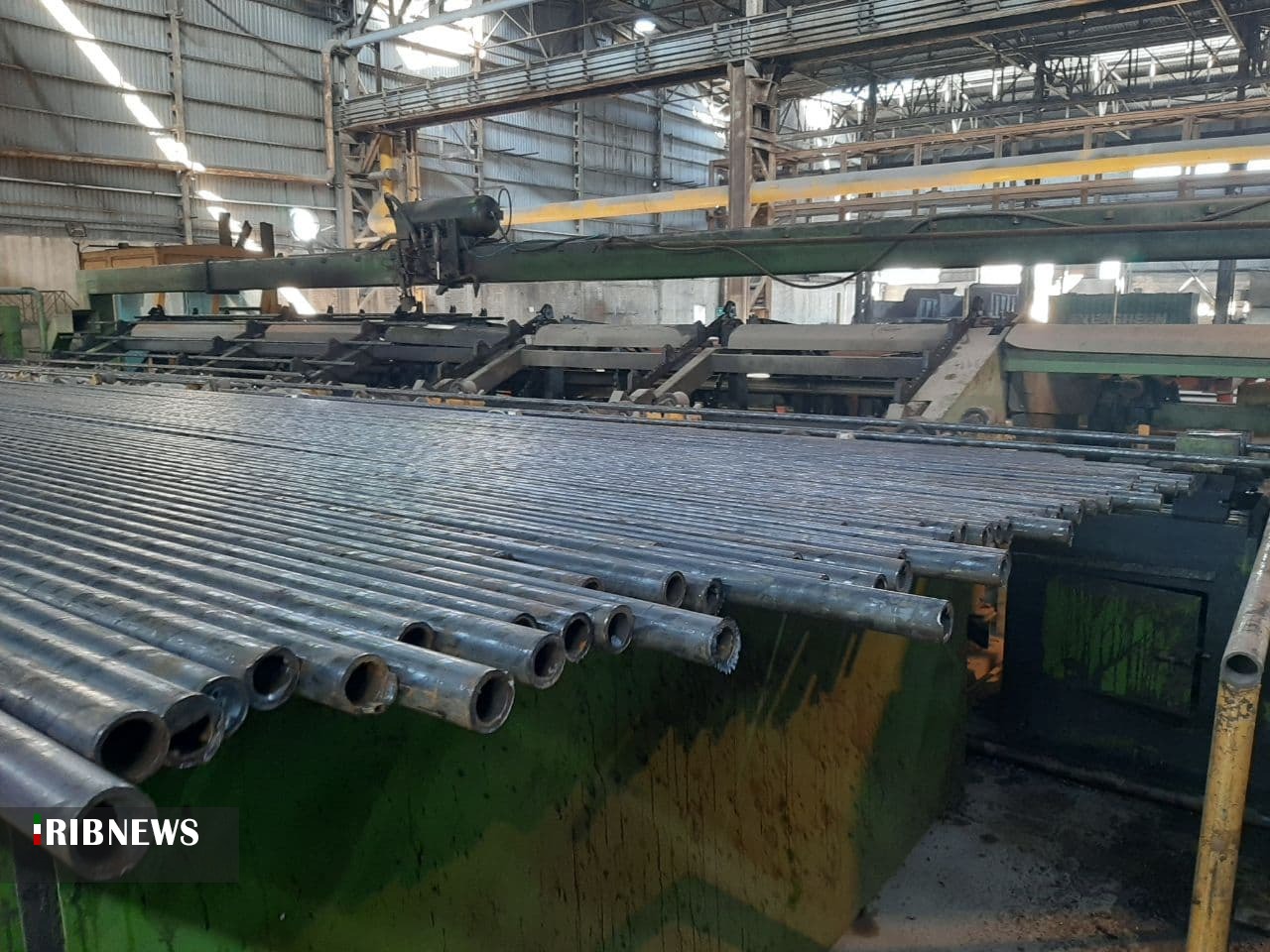 جهش تولید محصولات فولادی در شرکت گروه ملی صنعتی فولاد ایران