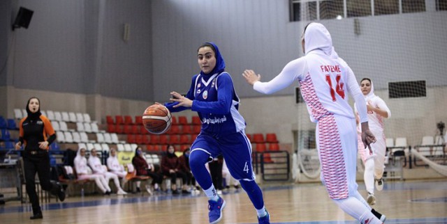 صعود دختران بسکتبالیست استان قزوین به مرحله حذفی رقابت‌های لیگ برتر+ فیلم