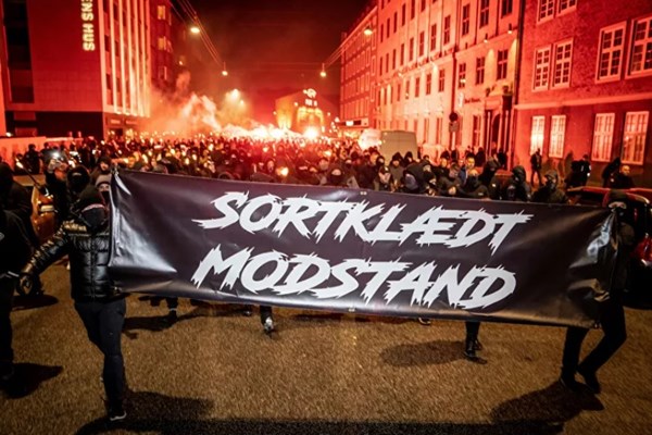 بازداشت ۸ معترض به محدودیت‌های کرونایی در دانمارک