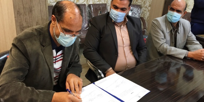 امضاء تفاهم نامه ساخت سالن ویژه جانبازان و معلولان در تربت حیدریه