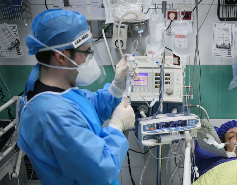 کاهش 13 نفری بیماران جدید بستری کرونایی