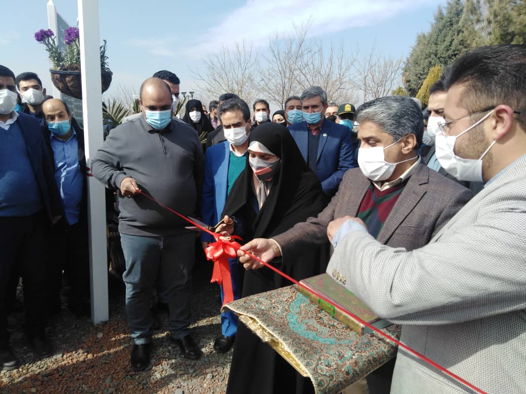 افتتاح دو پارک باغ زندگی و باغ خاطره در کوهپارک مشهد