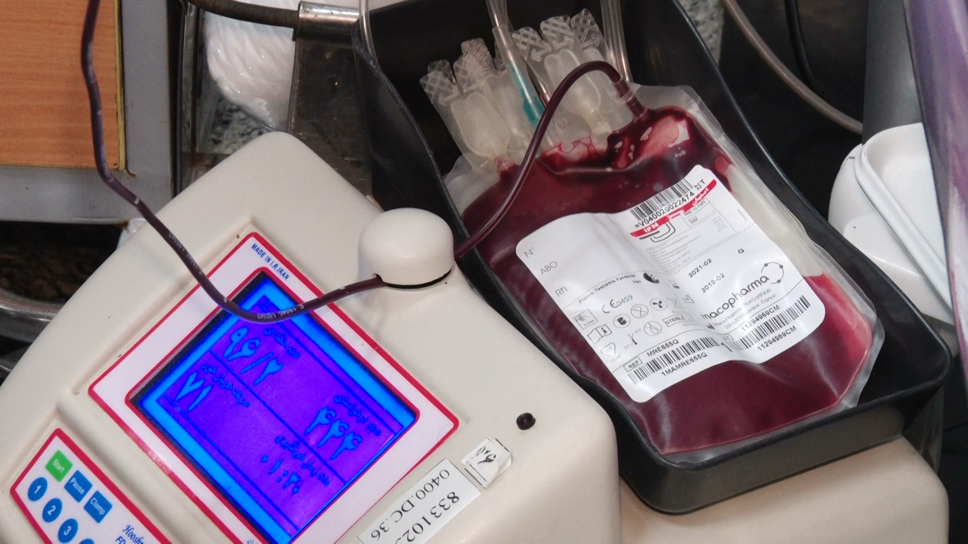 بیماران نیازمند خون در انتظار یاری اهداکنندگان
