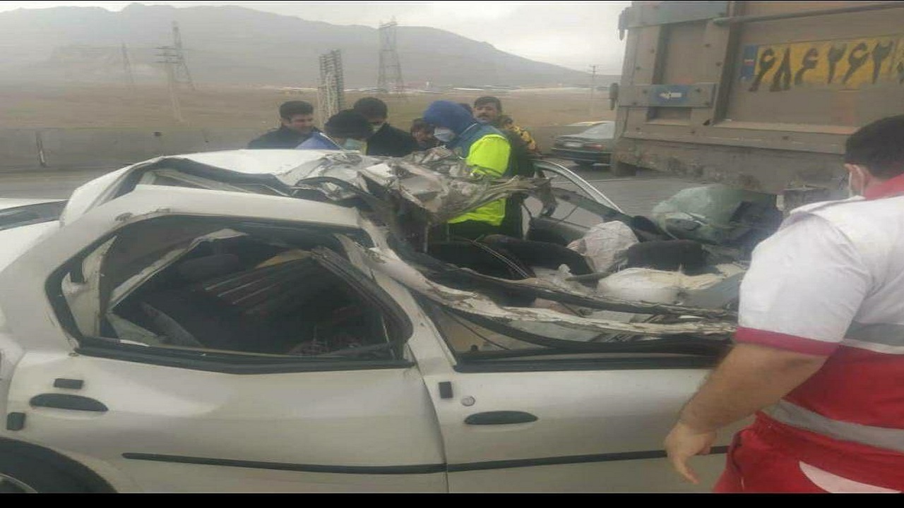 یک کشته در حادثه رانندگی در استان قزوین