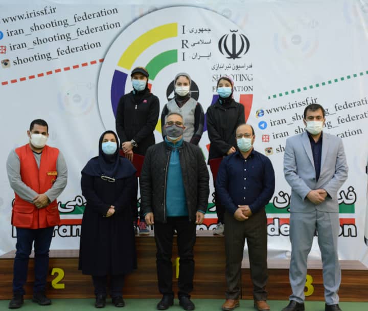 نشان برنز بانوی خوزستانی در مسابقات تیراندازی کشور
