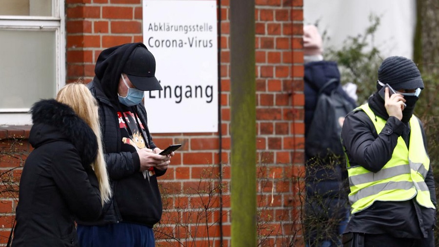 تماس یک فرد آلوده به کرونای انگلیسی در آلمان با ۶۰۰ نفر