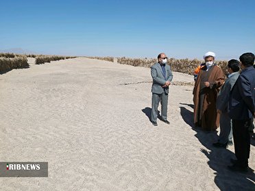 بهره برداری از پروژه بیابانزدایی درانار