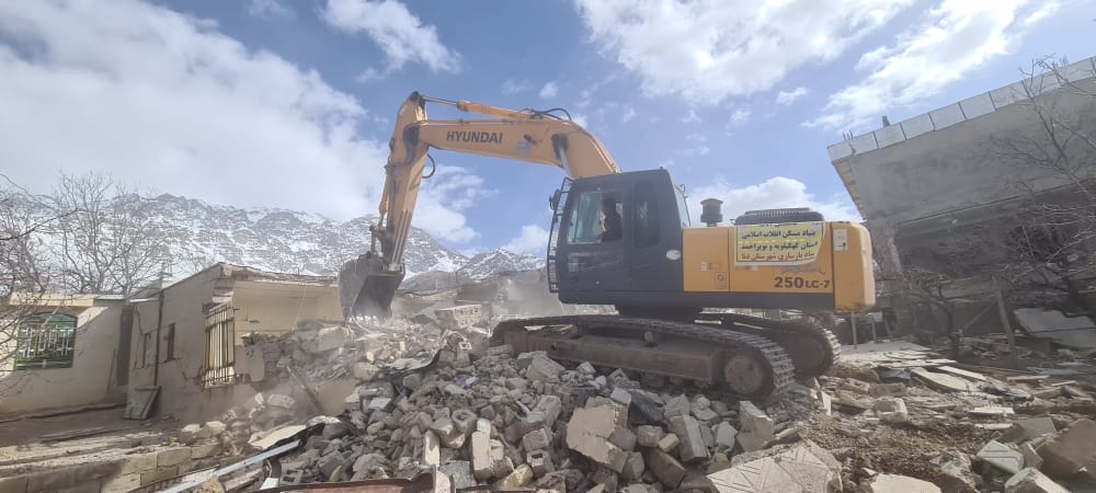یک ماه آینده پایان آوار برداری در مناطق زلزله زده