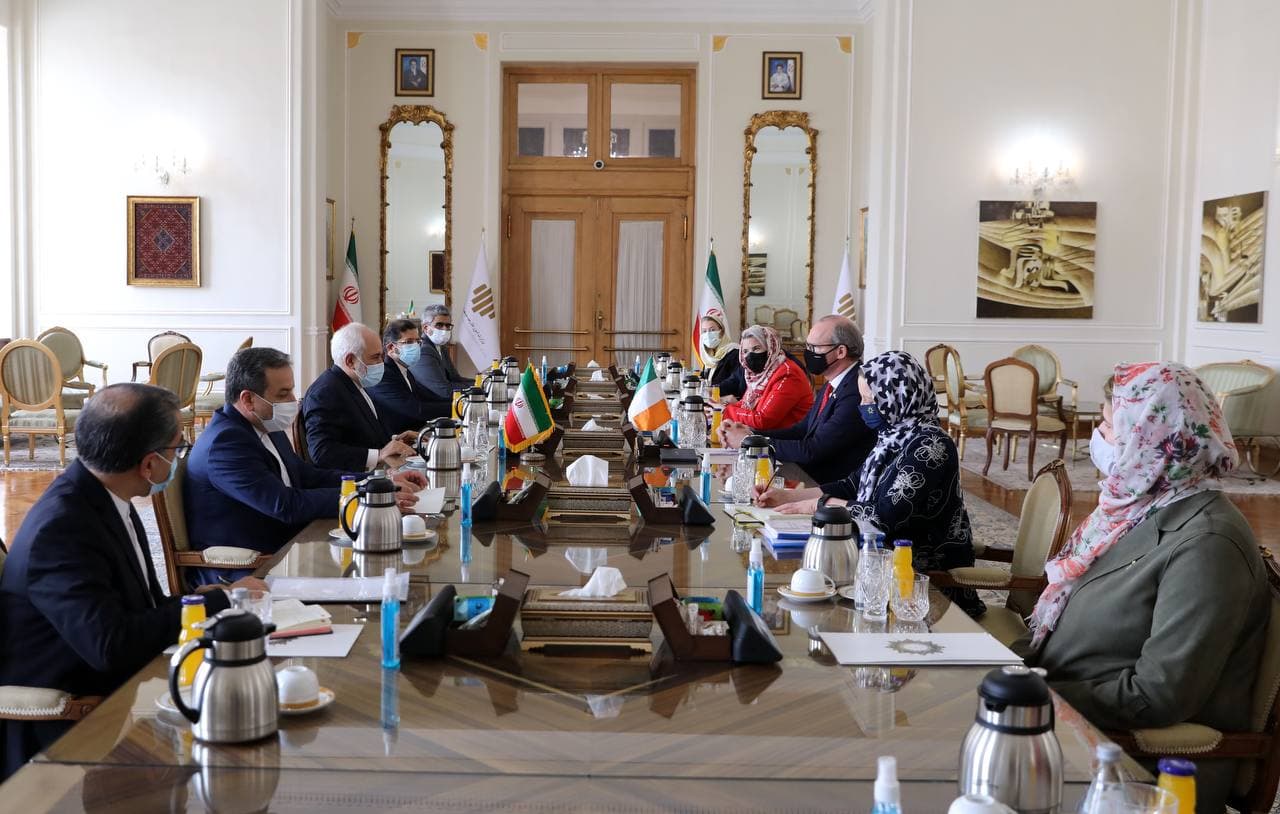 دیدار وزیران خارجه ایران و ایرلند