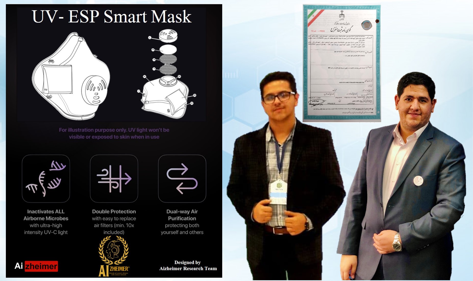 ساخت نسل جدید ماسک هوشمند در دانشگاه سهند تبریز
