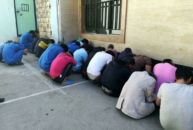 دستگیری ۵۴ معتاد پرخطر در خمینی شهر
