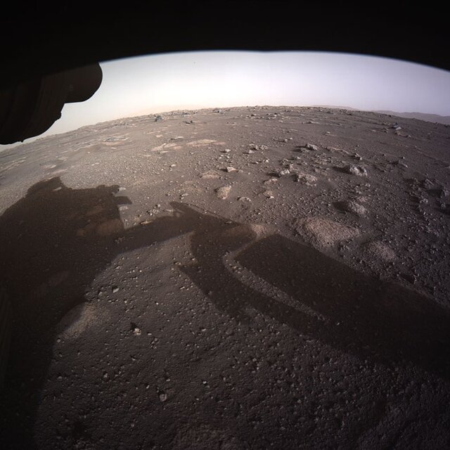 اولین تصاویر کاوشگر استقامت از سطح مریخ