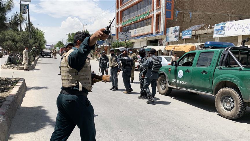 انهدام خودروی بمبگذاری شده در استان وردک افغانستان