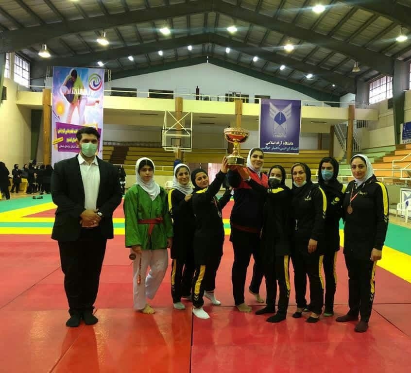 مازندران بر سکوی سوم مسابقات کوراش بانوان