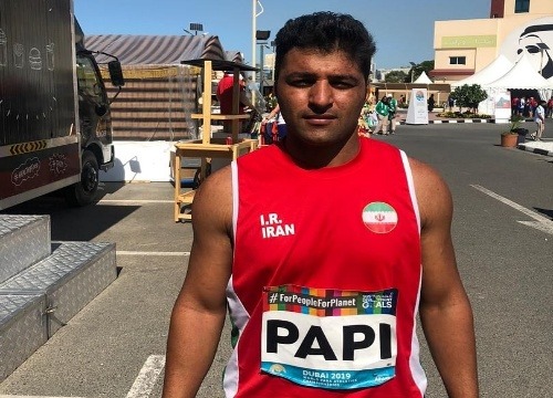 جابجایی رکورد جهانی  توسط دونده خوزستانی