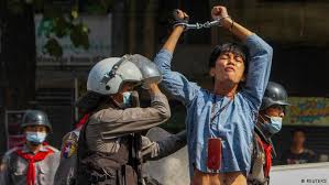 بازداشت دو هزار نفر در میانمار توسط کودتاگران نظامی