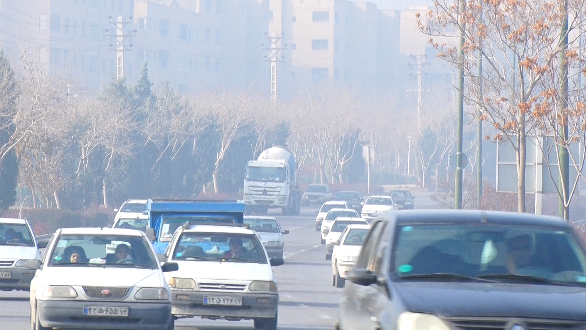 کیفیت هوای کلانشهر اصفهان در برخی مناطق نارنجی