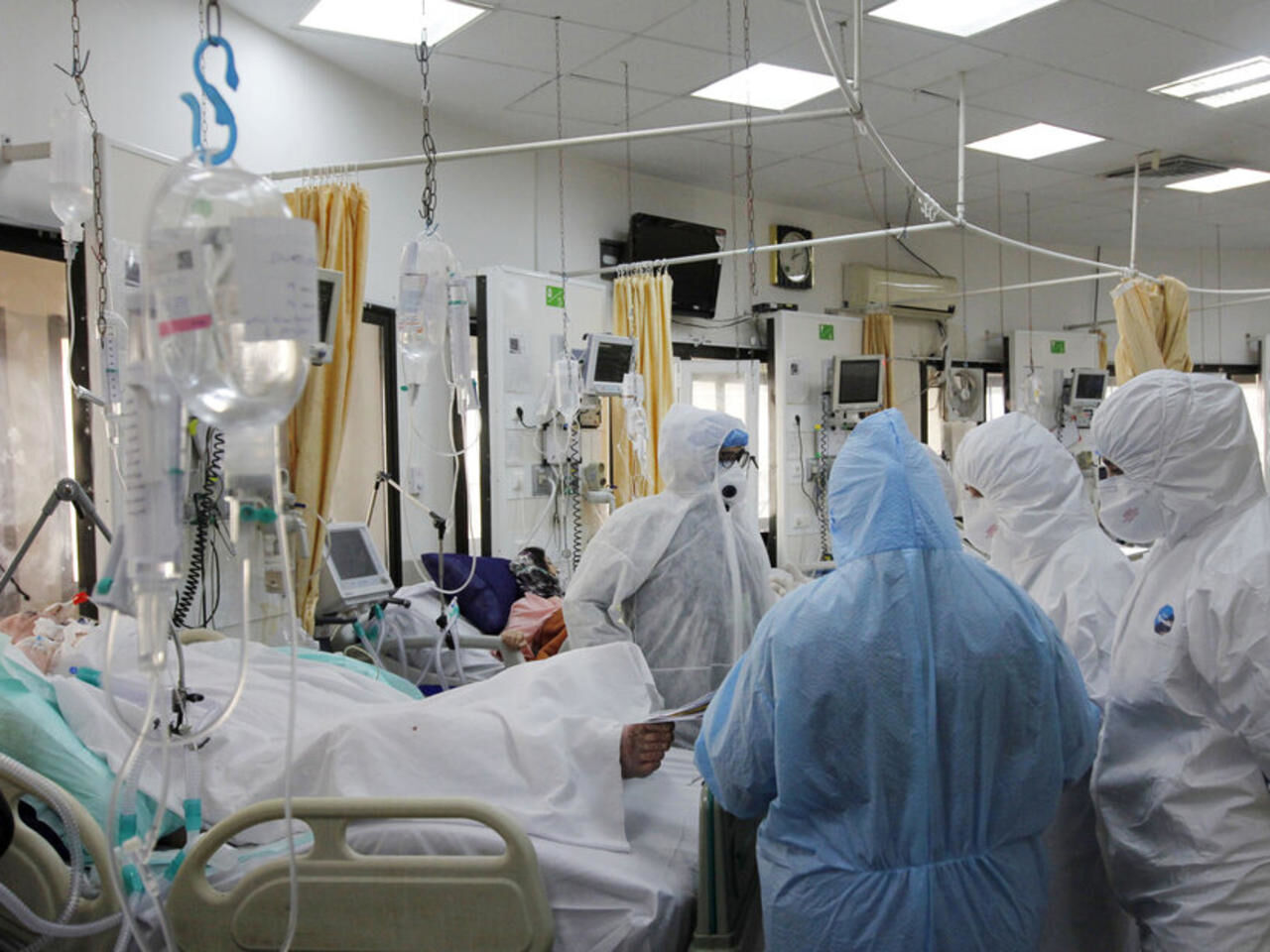 بیش از ۴۰ بیمار بدحال کرونایی در استان یزد