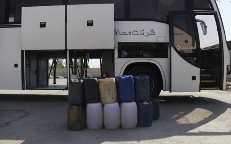قاچاق نافرجام احشام و سوخت با اتوبوس‌های مسافربری