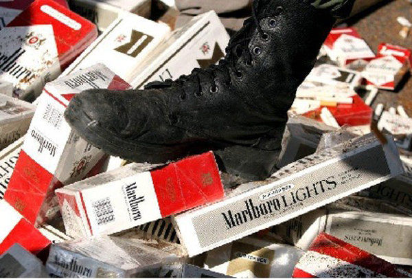 محکومیت ۲.۹ میلیاردی متهم قاچاق سیگار در فردوس