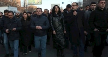 تظاهرات ضد دولتی در ارمنستان