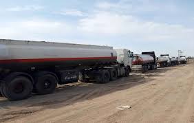 ارسال محموله سوختی از خوزستان به منطقه زلزله زده سی‌سخت