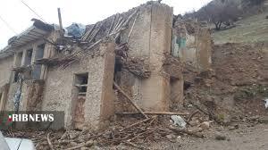 تخریب کامل برخی منازل ترک خورده زلزله دنا