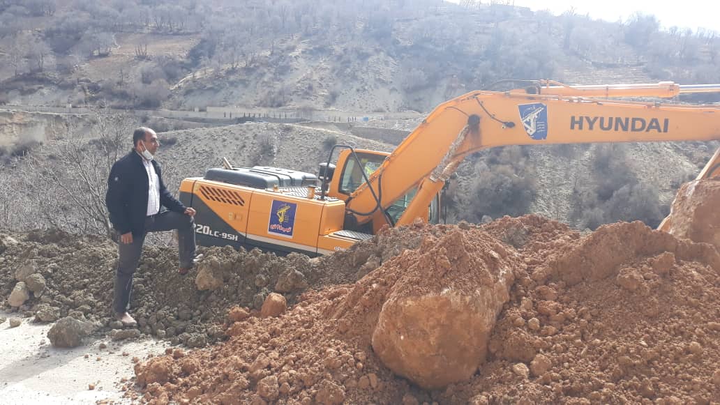 رفع قطعی آب روستای زلزله زده بیاره