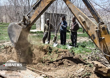 توقیف دستگاه حفاری غیر مجاز در فیروزکوه