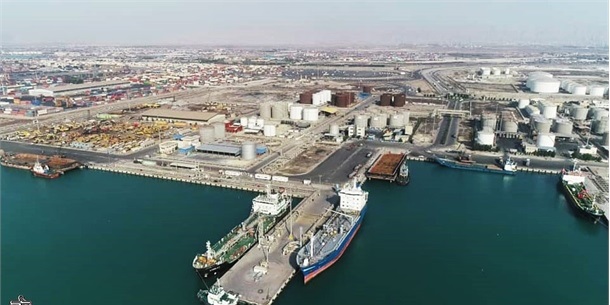 افزایش ۹ درصدی فعالیت بندر نفتی خلیج فارس