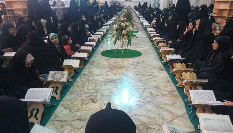 برگزاری آیین ترتیل خوانی قران کریم در بوشهر بدون حضور مردم