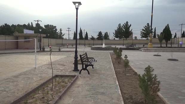 افتتاح اولین پارک بانوان در  شهرستان سرایان