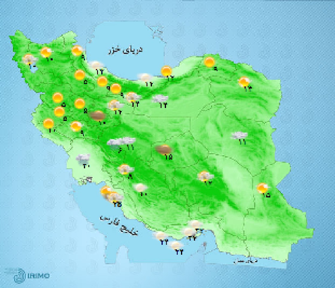 بارش ۶ میلیمتری باران در سرفاریاب